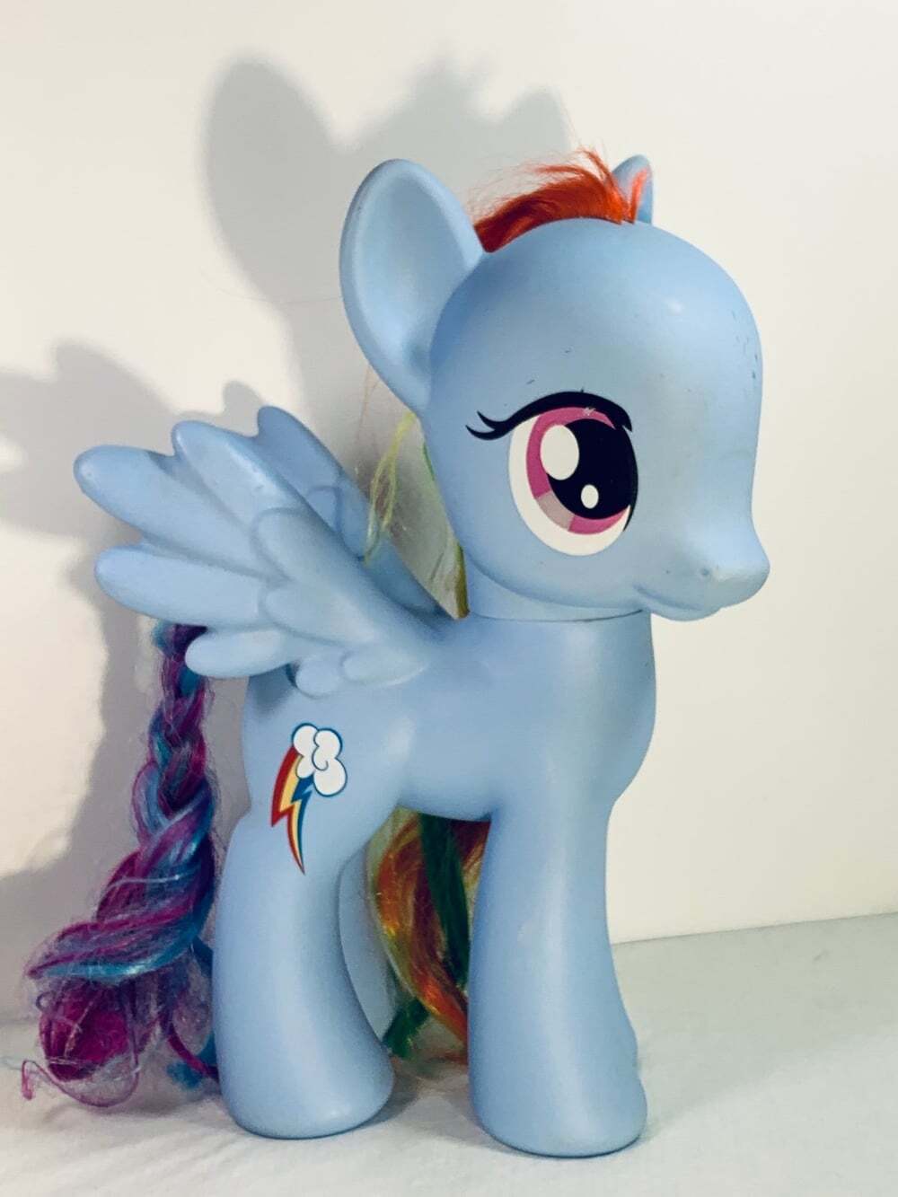MLP Blue Dash with Rainbow Mane toy pony 2013